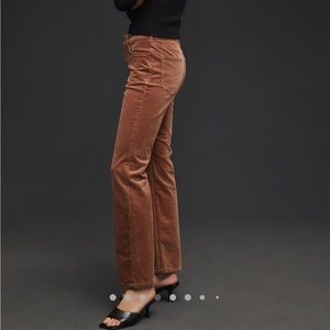 Anthropologie Yaya Corduroy Jeans in Taupe 26T
